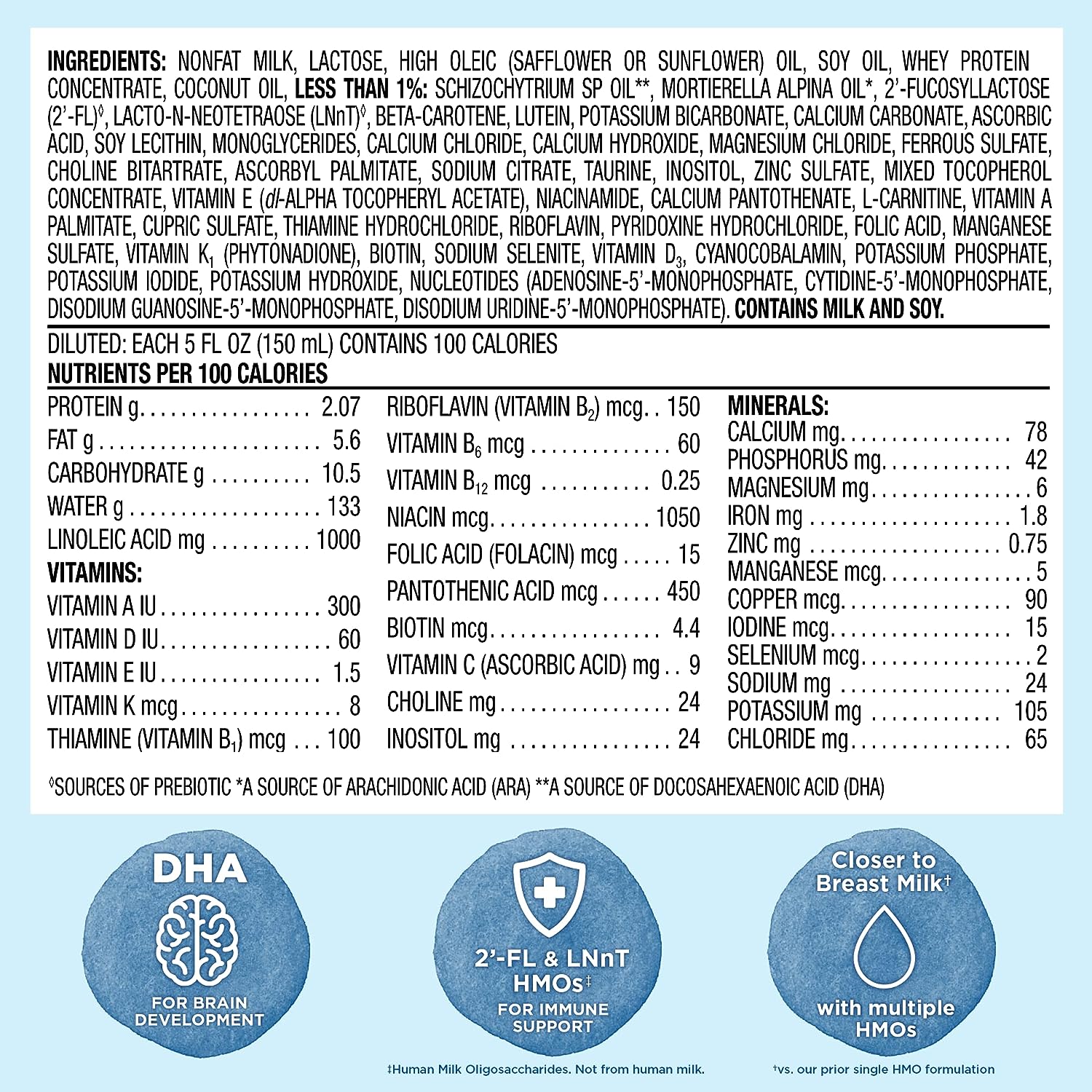 Brand - Mama Bear Advantage Baby Formula Powder with Iron, 2'-FL HMO for Immune Support, Infant Formula, 23.2 Ounce - Image 4